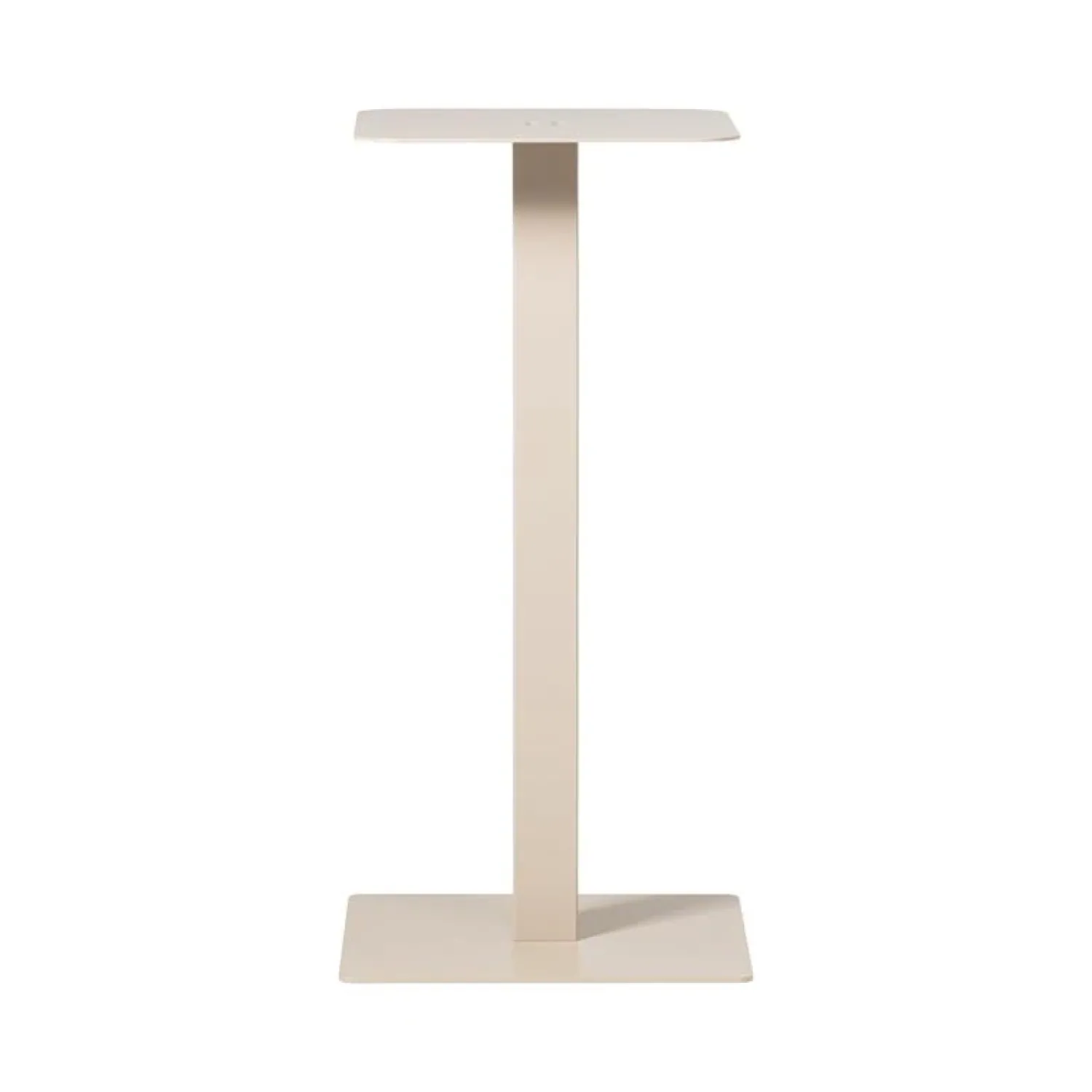WOOOD Onderstellen|Bistro Bartafel poot metaal beige