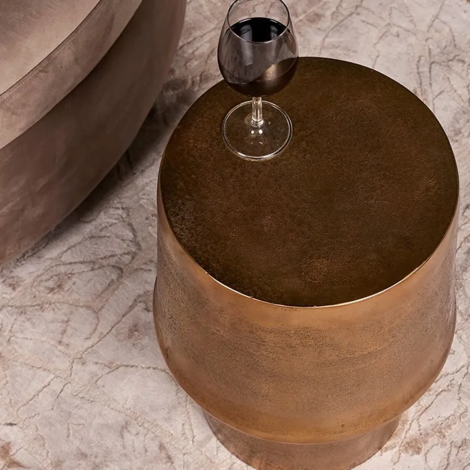 Furndea Bijzettafels|Bizz bijzettafel goud