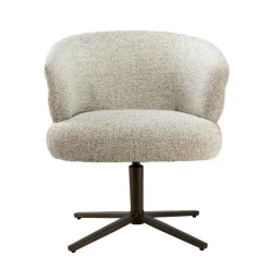 Livingfurn Eetkamerstoelen|Fauteuils|Blake Eetkamerfauteuil Beige