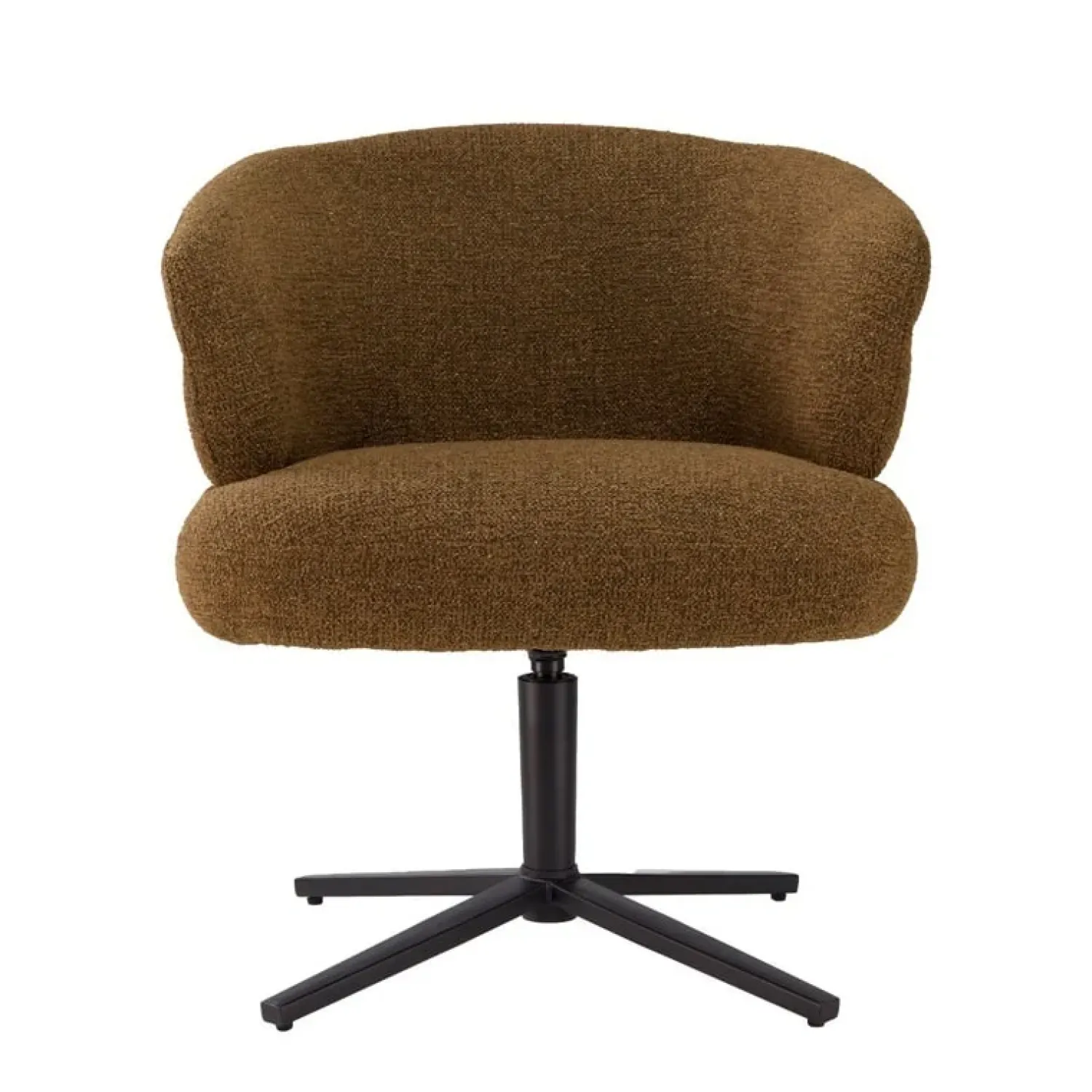 Livingfurn Eetkamerstoelen|Fauteuils|Blake Eetkamerfauteuil Caramel