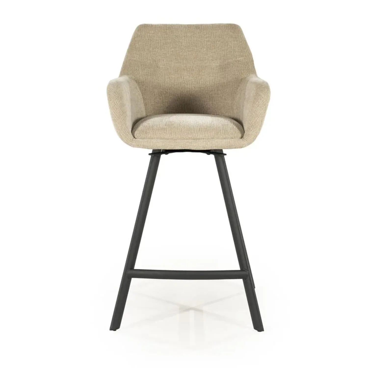 By Boo Barkrukken|Bliss Barstoel met armleuning Taupe