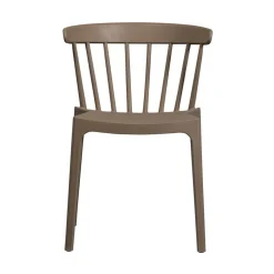 WOOOD Tuinstoelen|Bliss Tuinstoel kunststof bruin melange