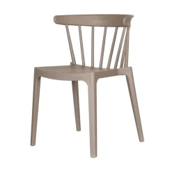 WOOOD Tuinstoelen|Bliss Tuinstoel kunststof taupe