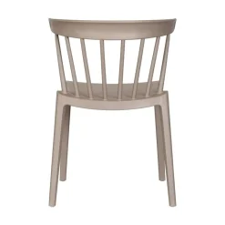 WOOOD Tuinstoelen|Bliss Tuinstoel kunststof taupe