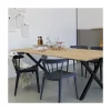 WOOOD Tuinstoelen|Bliss Tuinstoel kunststof zwart