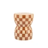 By Boo Bijzettafels|Blocsy Bijzettafel rond Bruin 33cm