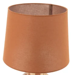 By Boo Tafellampen|Blocsy 1-lichts Tafellamp Bruin 33cm