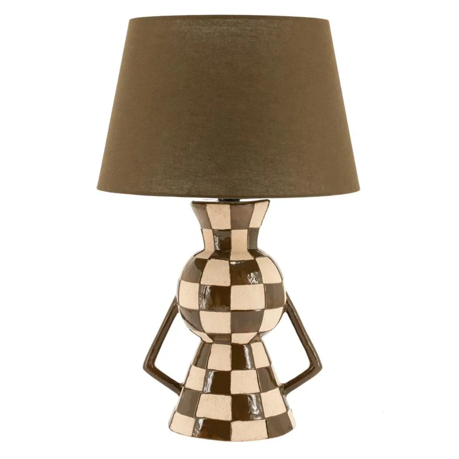 By Boo Tafellampen|Blocsy 1-lichts Tafellamp Bruin 40cm
