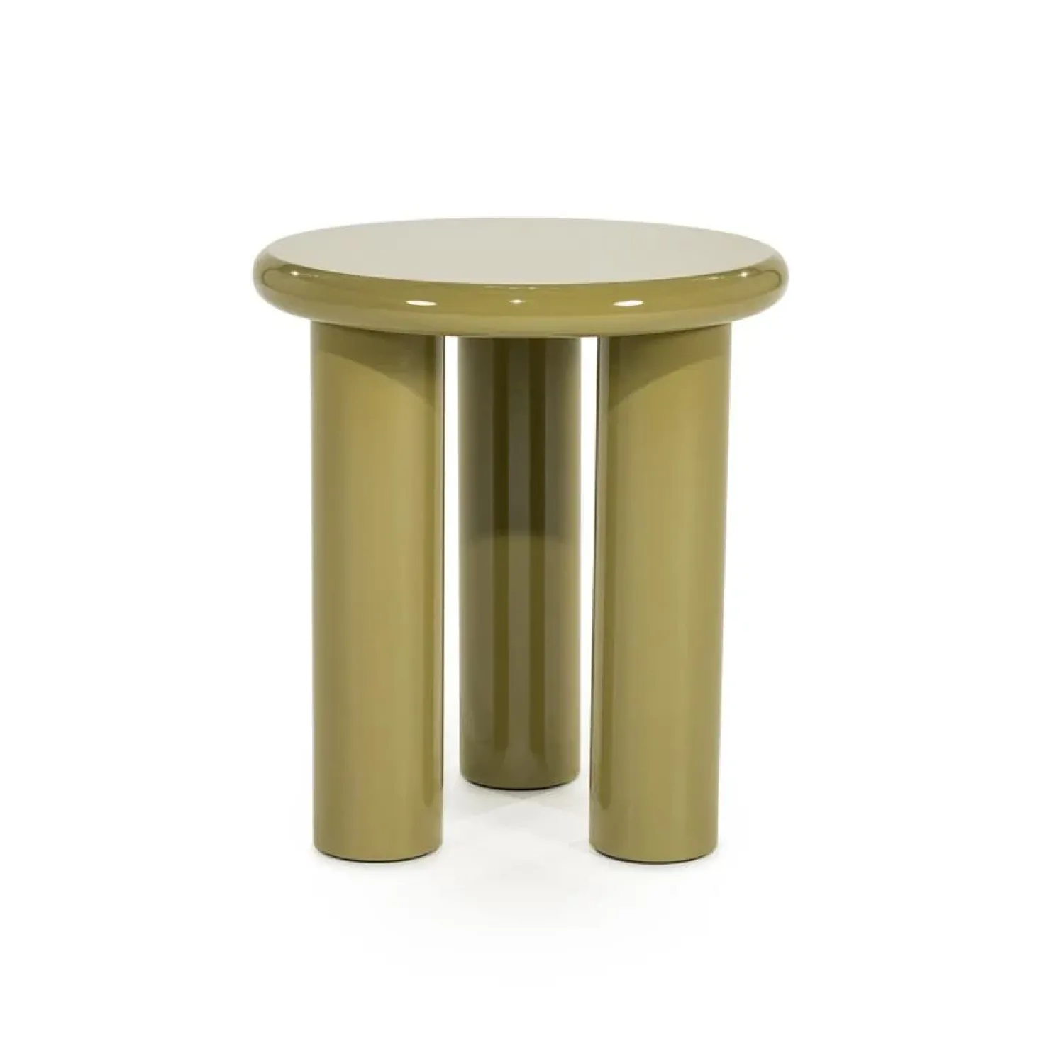 By Boo Bijzettafels|Bloop Bijzettafel rond Bruin 45cm