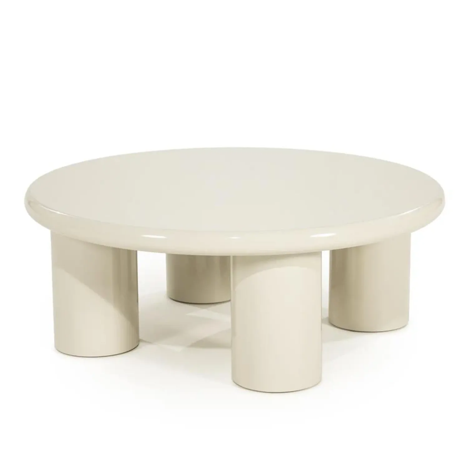 By Boo Salontafels|Bloop Salontafel rond Large Beige 80cm