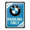 Metal Signs Metalen Borden|BMW parking only 15cm x 20cm - metalen bord