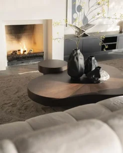 Eleonora Salontafels|Bobbie Salontafel bruin 150 cm