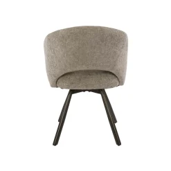 Kalfort Eetkamerstoelen|Boca Cross Armstoel Draaibaar Cargo Zand-bruin