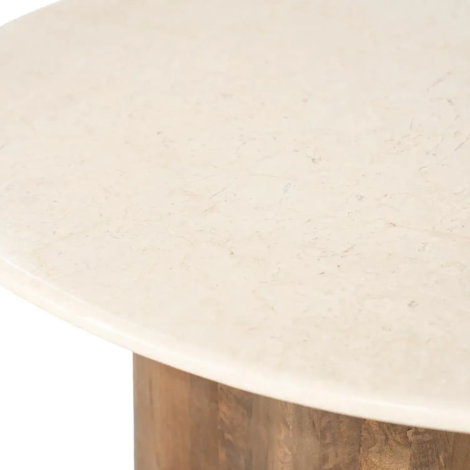 Eleonora Salontafels|Bodhi Salontafel Rond Bruin 80cm