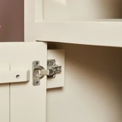 Furndea Vakkenkasten|Boekenkasten|Boekenkast Dortmund mangohout zand 4 vakken 90cm