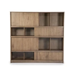 Eleonora Vakkenkasten|Boekenkasten|Boekenkast Milo Bruin 180cm