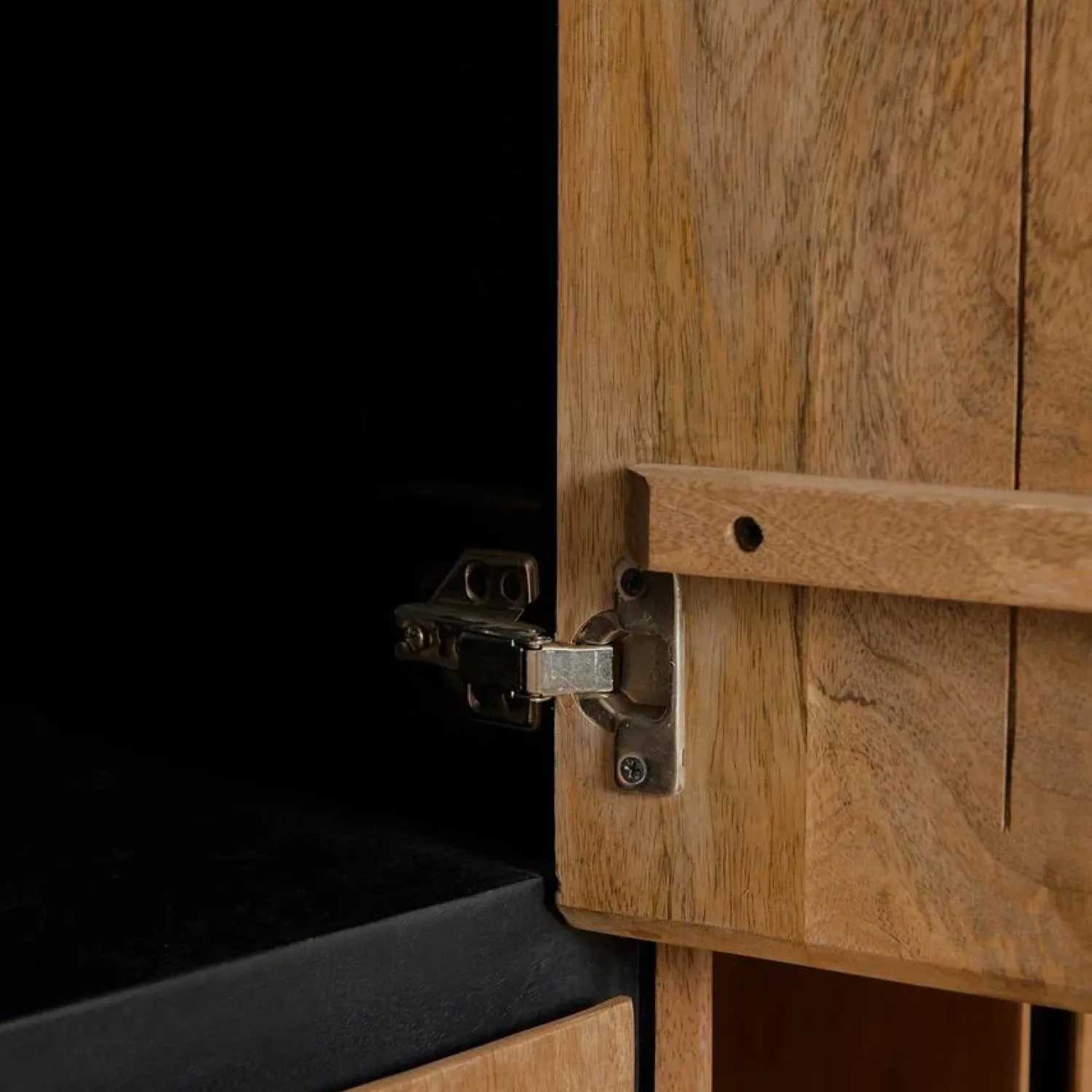 Furndea Boekenkasten|Industriele Kasten|Boekenkast Sindacco Naturel dicht 60 cm