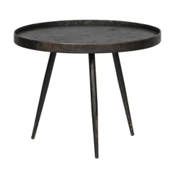 WOOOD Bijzettafels|Bounds Bijzettafel hout/metaal goud 58cm