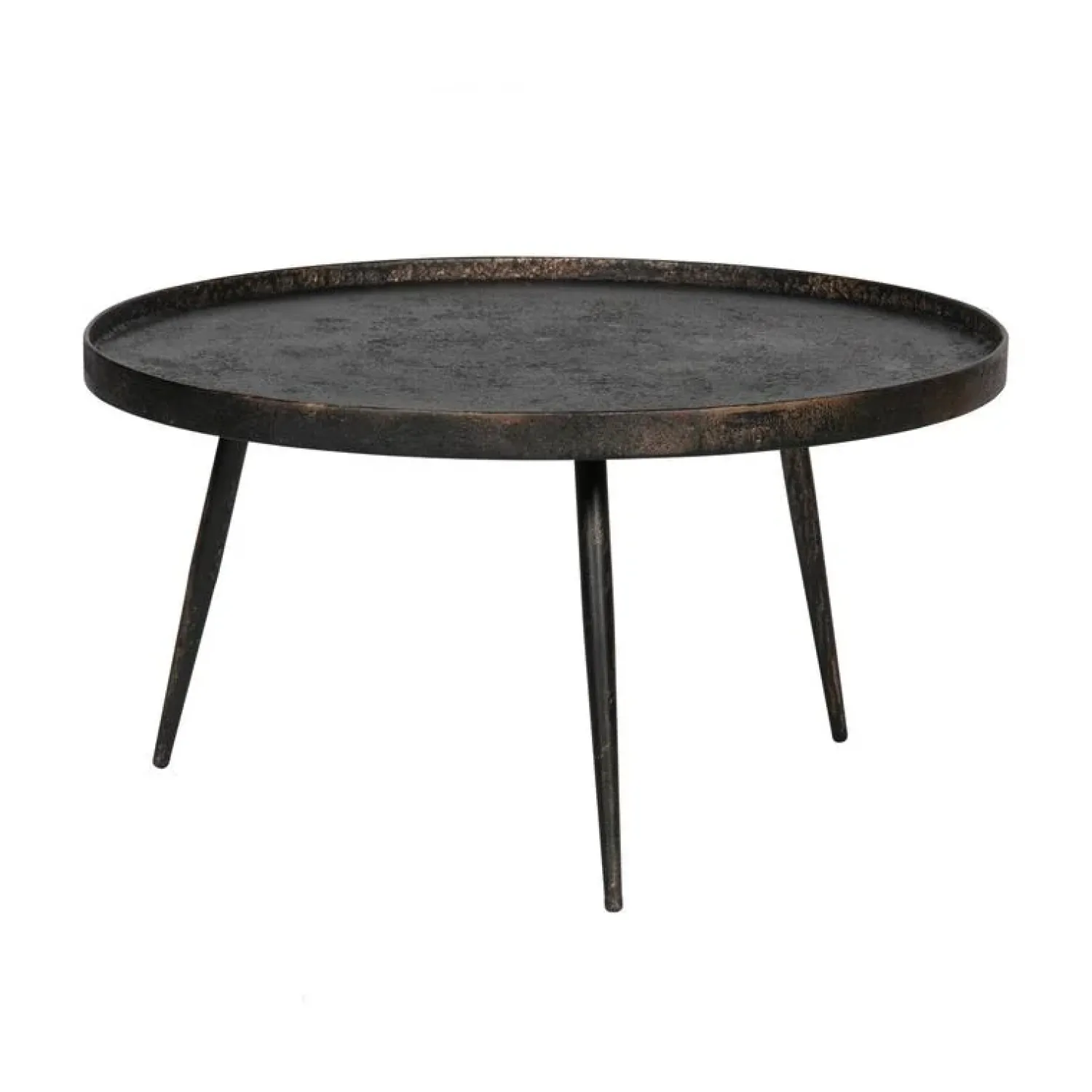 WOOOD Bijzettafels|Bounds Bijzettafel hout/metaal goud 76cm
