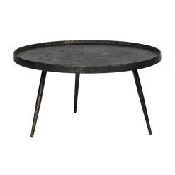WOOOD Bijzettafels|Bounds Bijzettafel hout/metaal goud 76cm