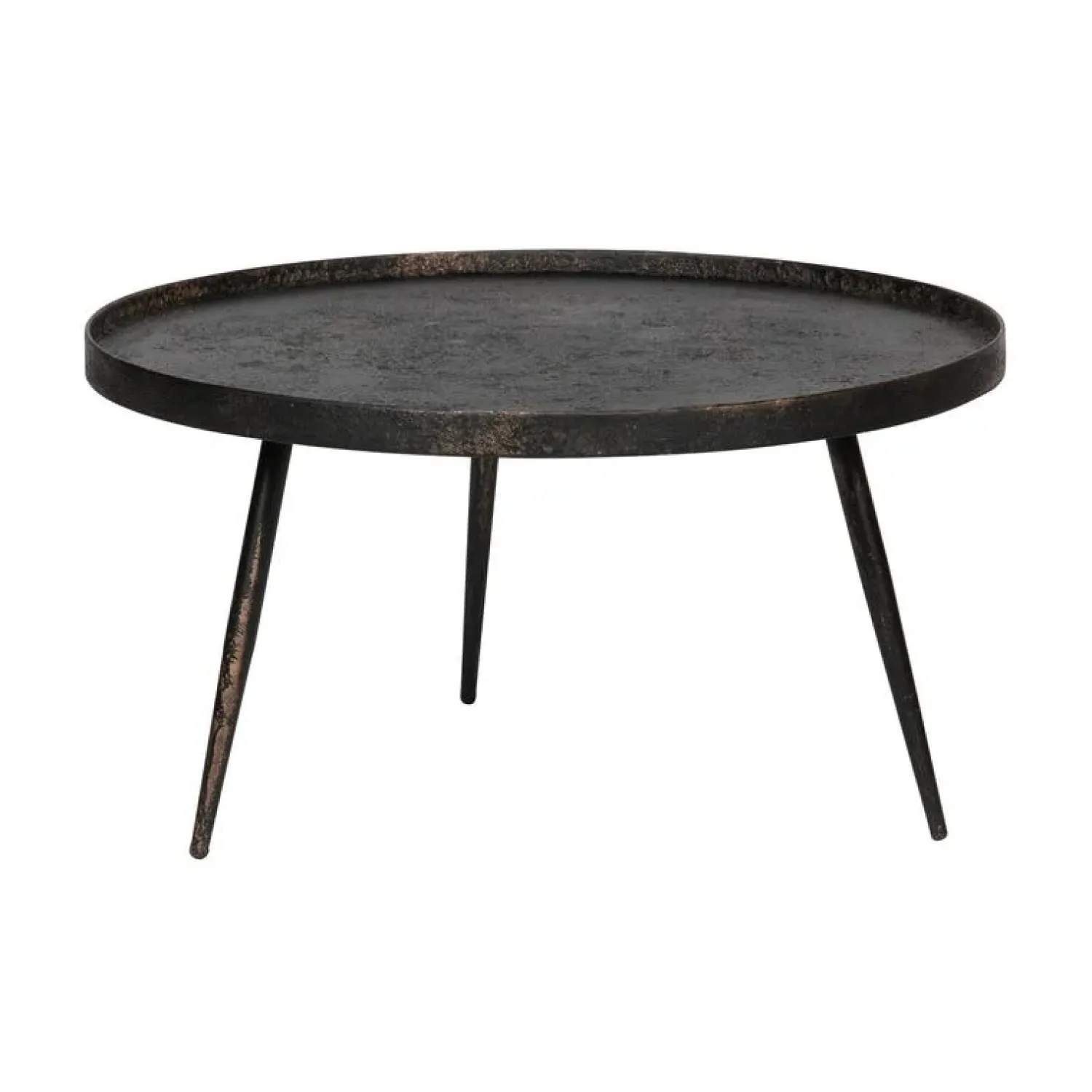 WOOOD Bijzettafels|Bounds Bijzettafel hout/metaal goud 76cm