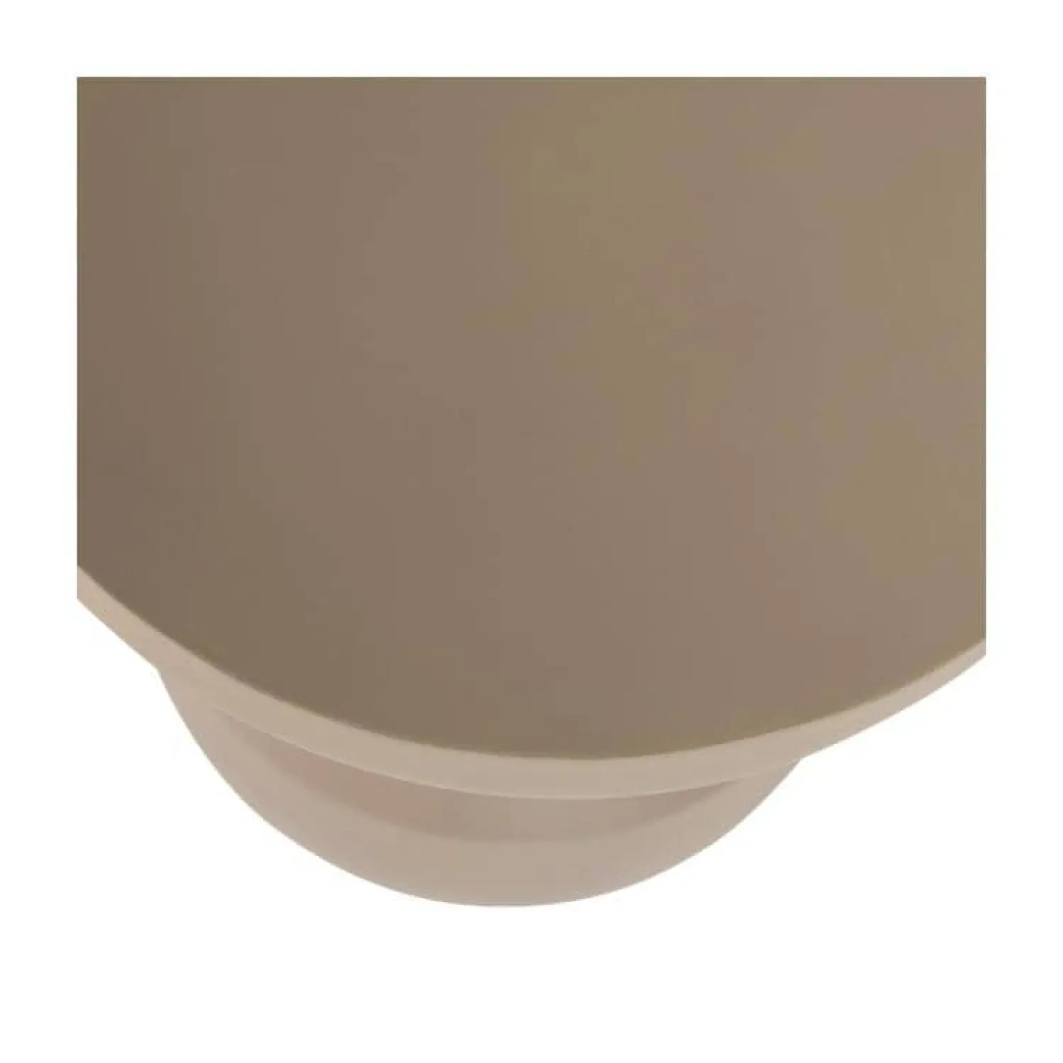 WOOOD Bijzettafels|Bova Bijzettafel rond Metaal Bruin 45cm