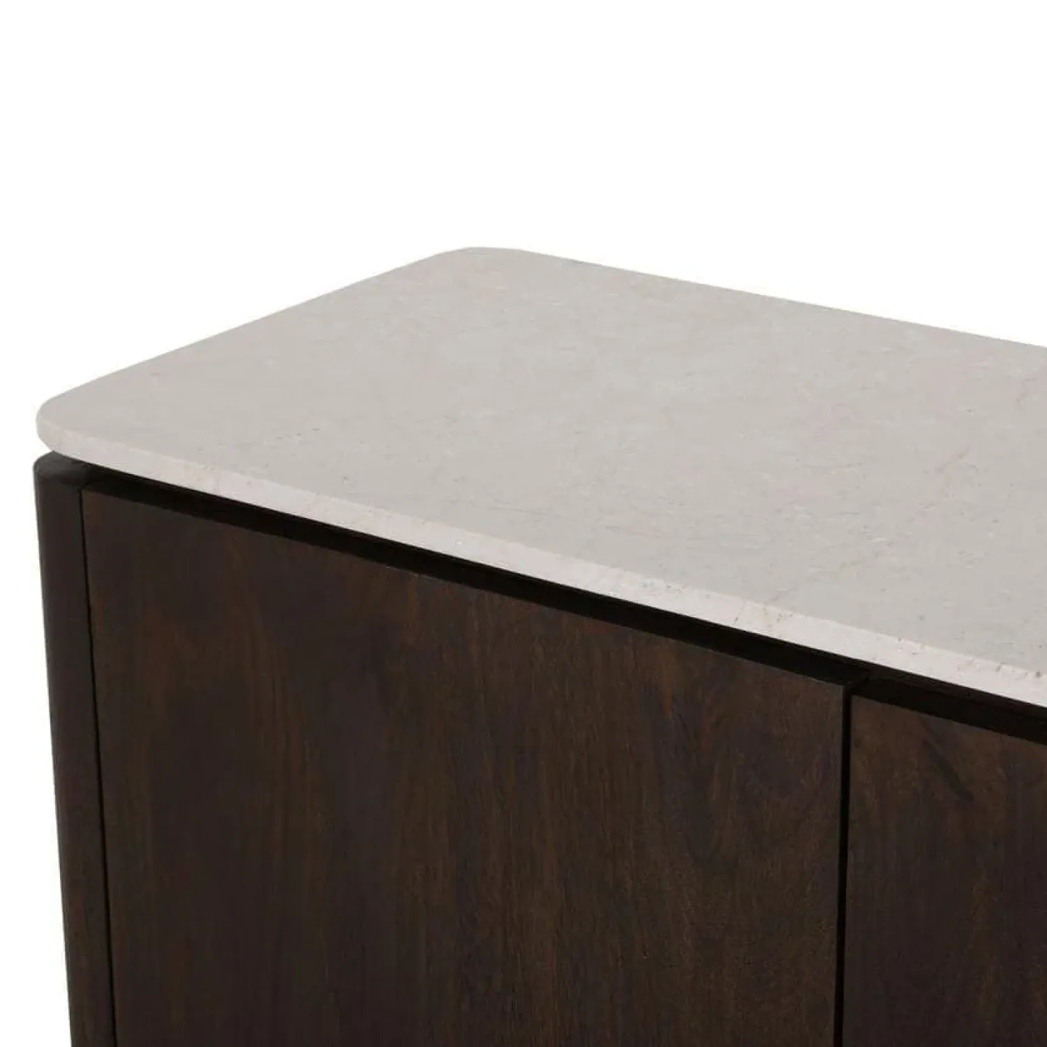 Furndea Dressoirs|Industriele Kasten|Bovenblad Dallas Dressoir Beige Marmer 165cm
