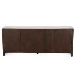 Furndea Dressoirs|Industriele Kasten|Bovenblad Dallas Dressoir Beige Marmer 210cm