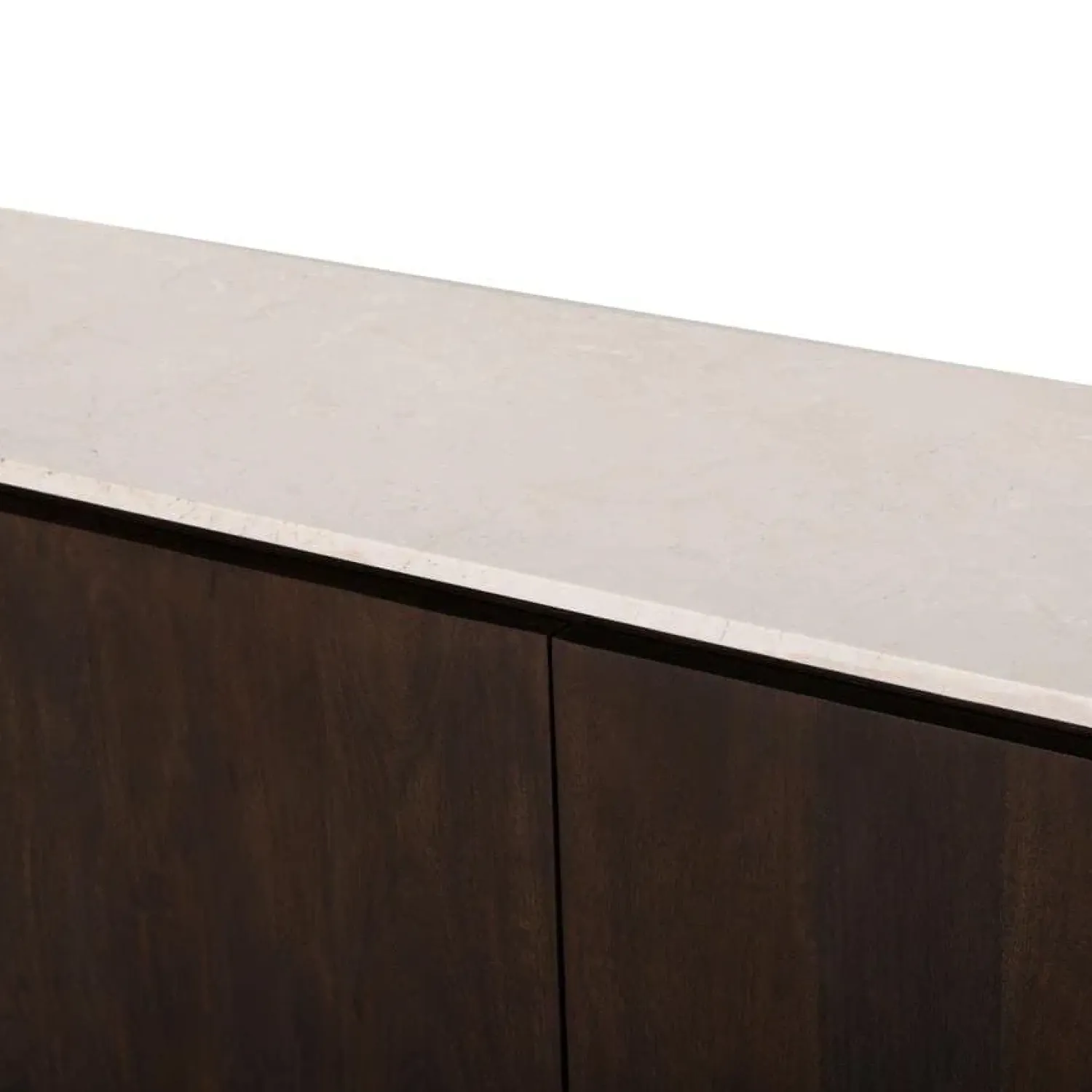 Furndea Dressoirs|Industriele Kasten|Bovenblad Dallas Dressoir Beige Marmer 210cm
