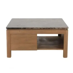 Furndea Salontafels|Bovenblad Dallas Salontafel Bruin Marmer