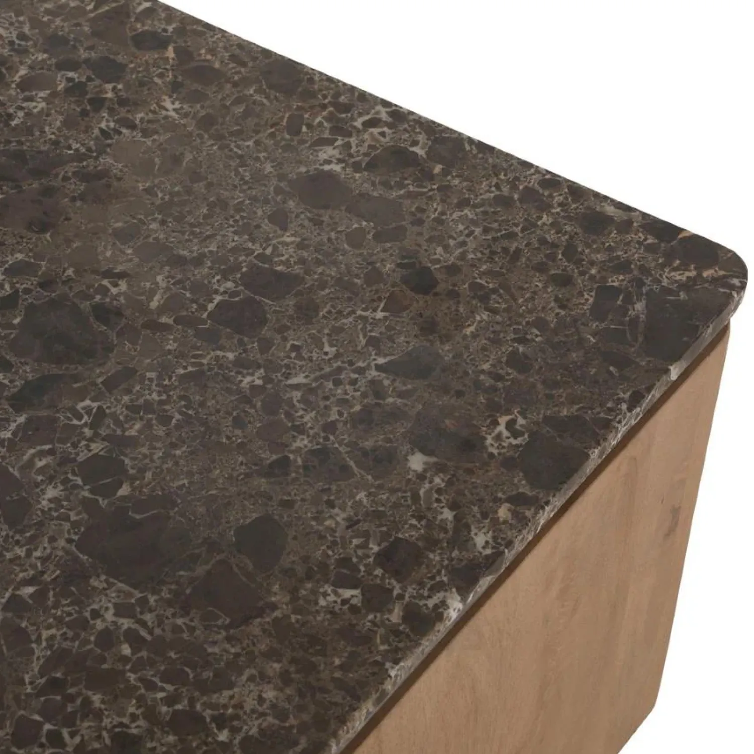 Furndea Salontafels|Bovenblad Dallas Salontafel Bruin Marmer