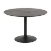 Nordhavn Eettafels|Brad Eettafel rond Zwart 110cm