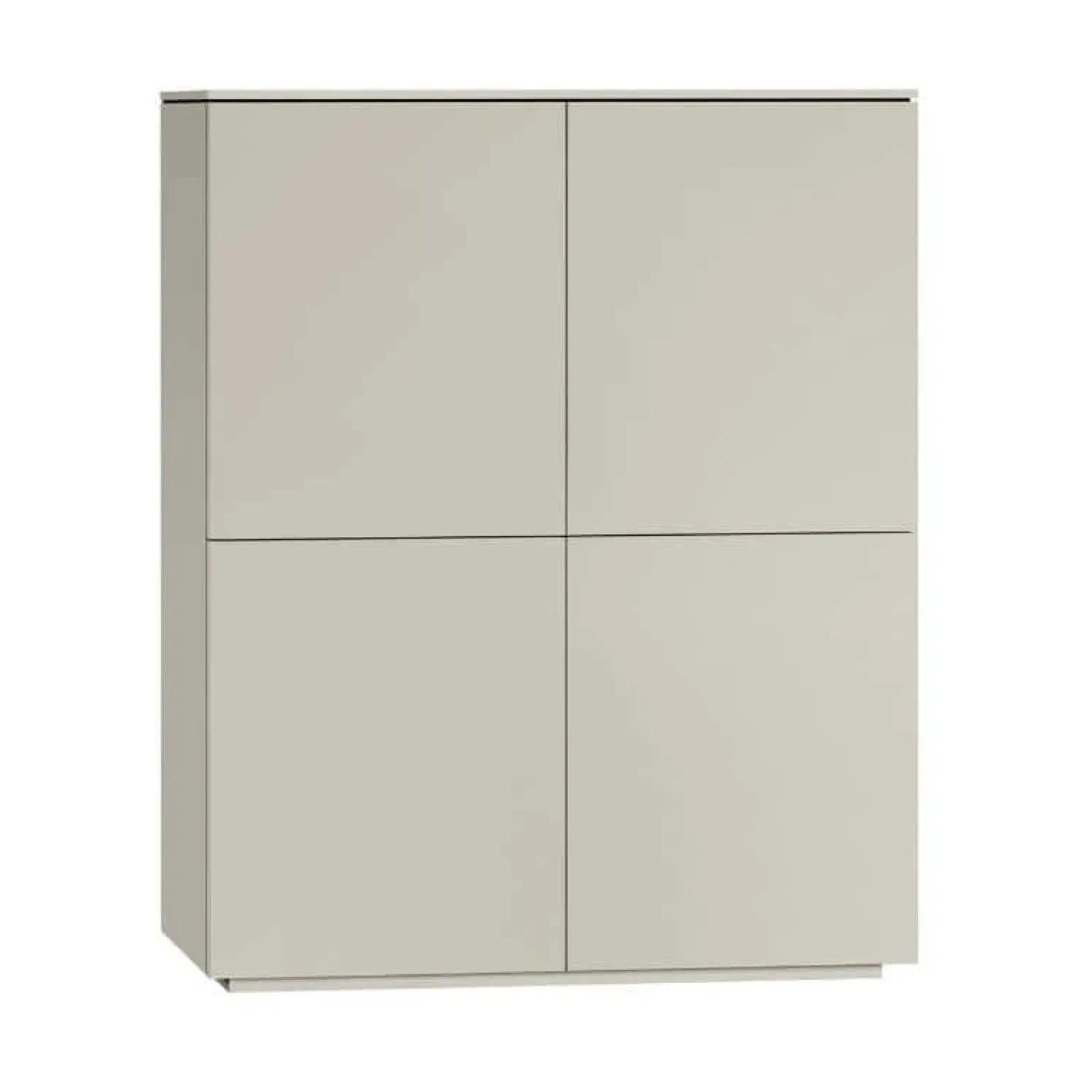 Maison Madera Wandkasten|Industriele Kasten|Bravien Wandkast 4 deuren 120cm