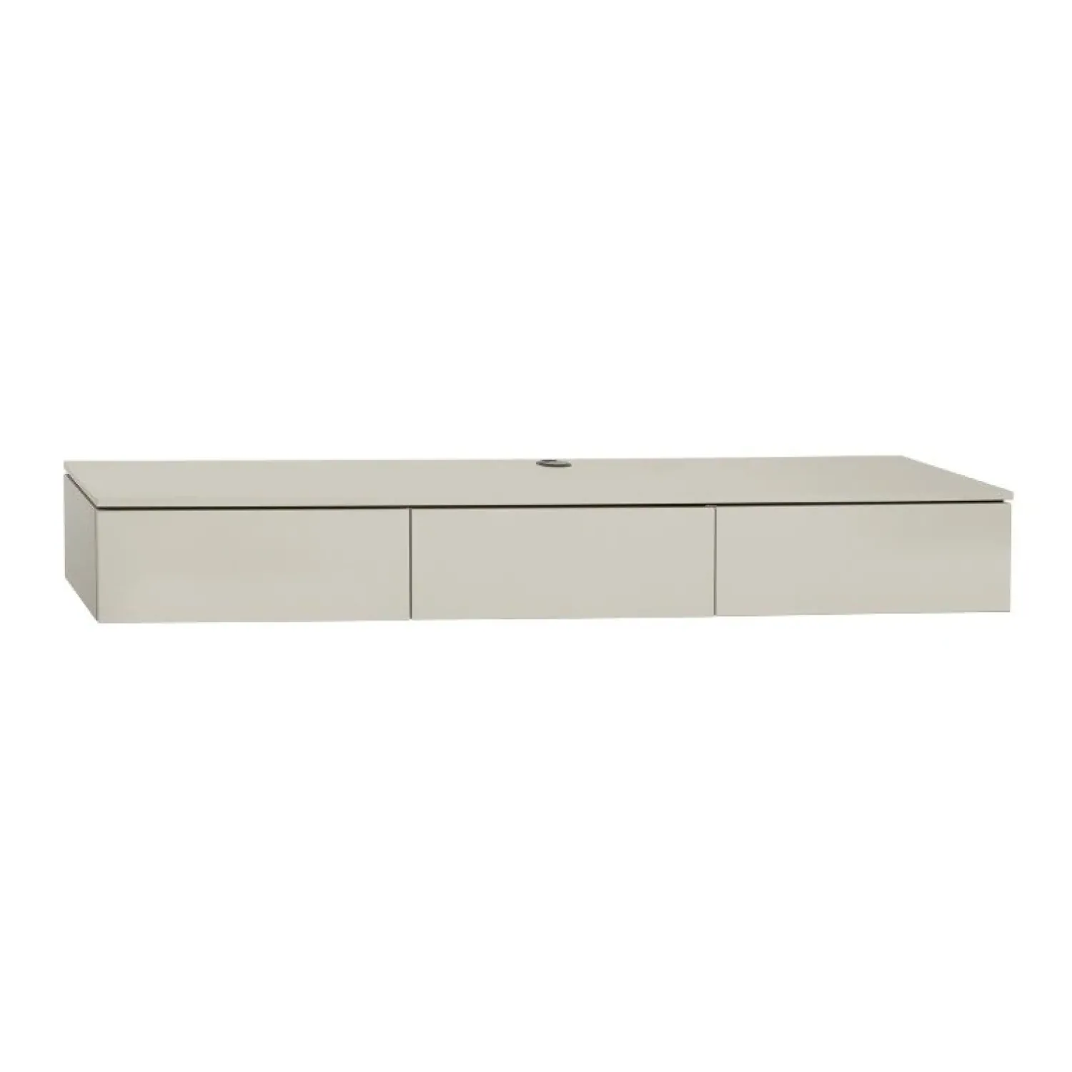 Maison Madera Industriele Kasten|Tv Meubels|Bravien Zwevend Tv meubel hoog 3 deurs Ivoor 180cm