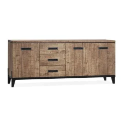Maison Madera Dressoirs|Industriele Kasten|Briswick Dressoir 3 deuren 230cm