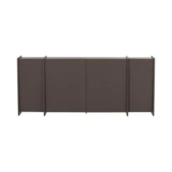WOOOD Dressoirs|Industriele Kasten|Brock Dressoir Essen fineer Middenbruin 200cm