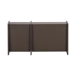 WOOOD Industriele Kasten|Tv Meubels|Brock Tv meubel Essen fineer Middenbruin 102cm