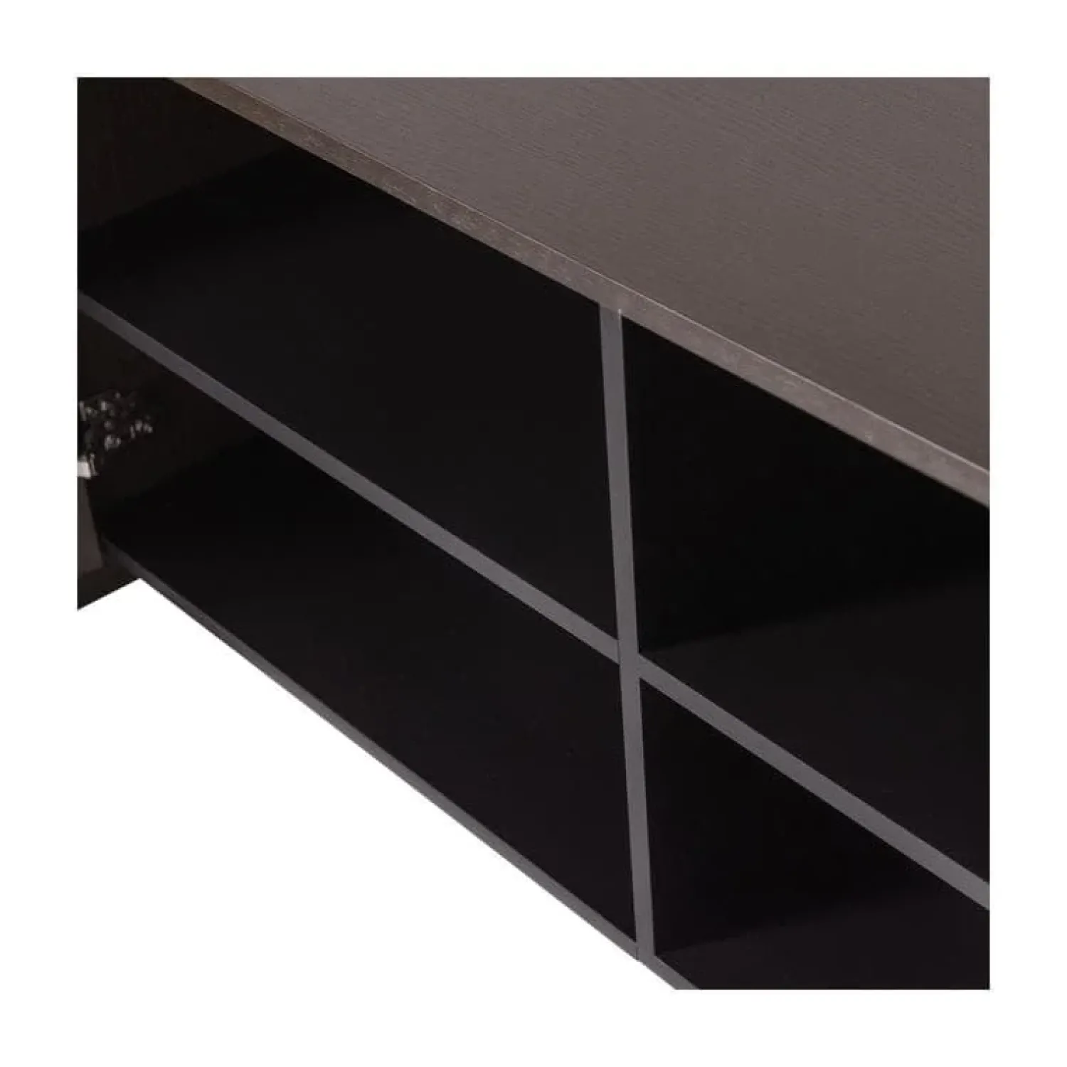 WOOOD Industriele Kasten|Tv Meubels|Brock Tv meubel Essen fineer Middenbruin 200cm
