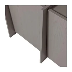 WOOOD Industriele Kasten|Tv Meubels|Brock Tv meubel Essen fineer Warmgrijs 102cm
