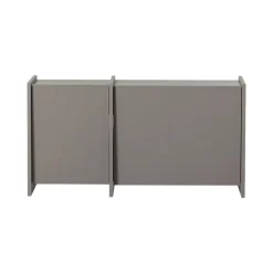 WOOOD Industriele Kasten|Tv Meubels|Brock Tv meubel Essen fineer Warmgrijs 102cm