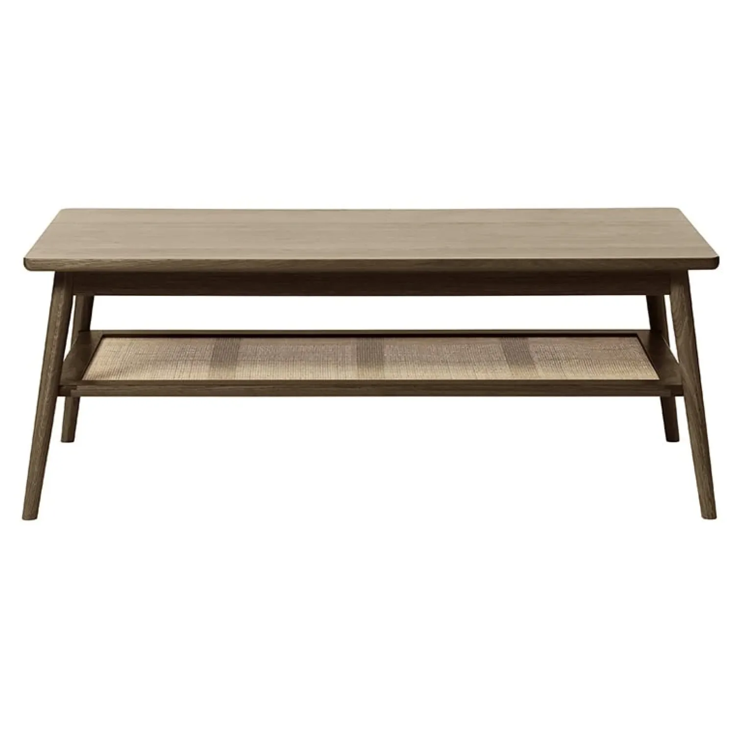 LykkeHome Salontafels|Burcei salontafel donkerbruin eikenhoutfineer 120cm