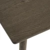 LykkeHome Eettafels|Burcei uitschuifbare eettafel donkerbruin eikenhoutfineer 150cm