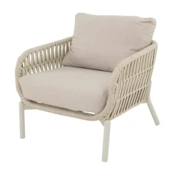 Lesli Living Tuinstoelen|Burgos Loungestoel beige