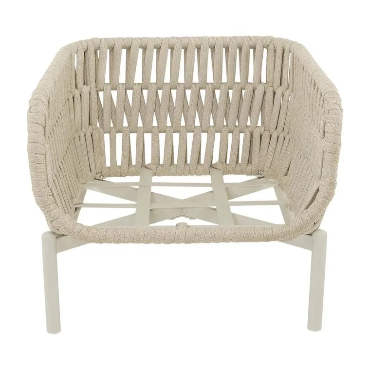 Lesli Living Tuinstoelen|Burgos Loungestoel beige