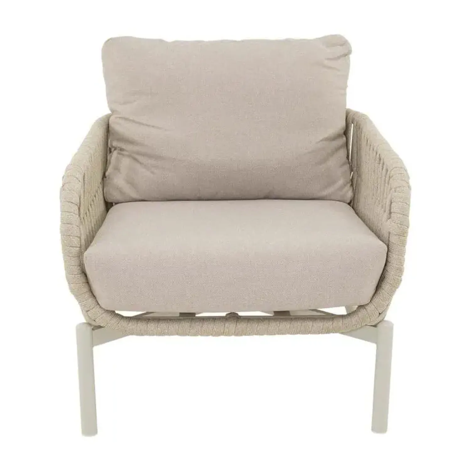 Lesli Living Tuinstoelen|Burgos Loungestoel beige