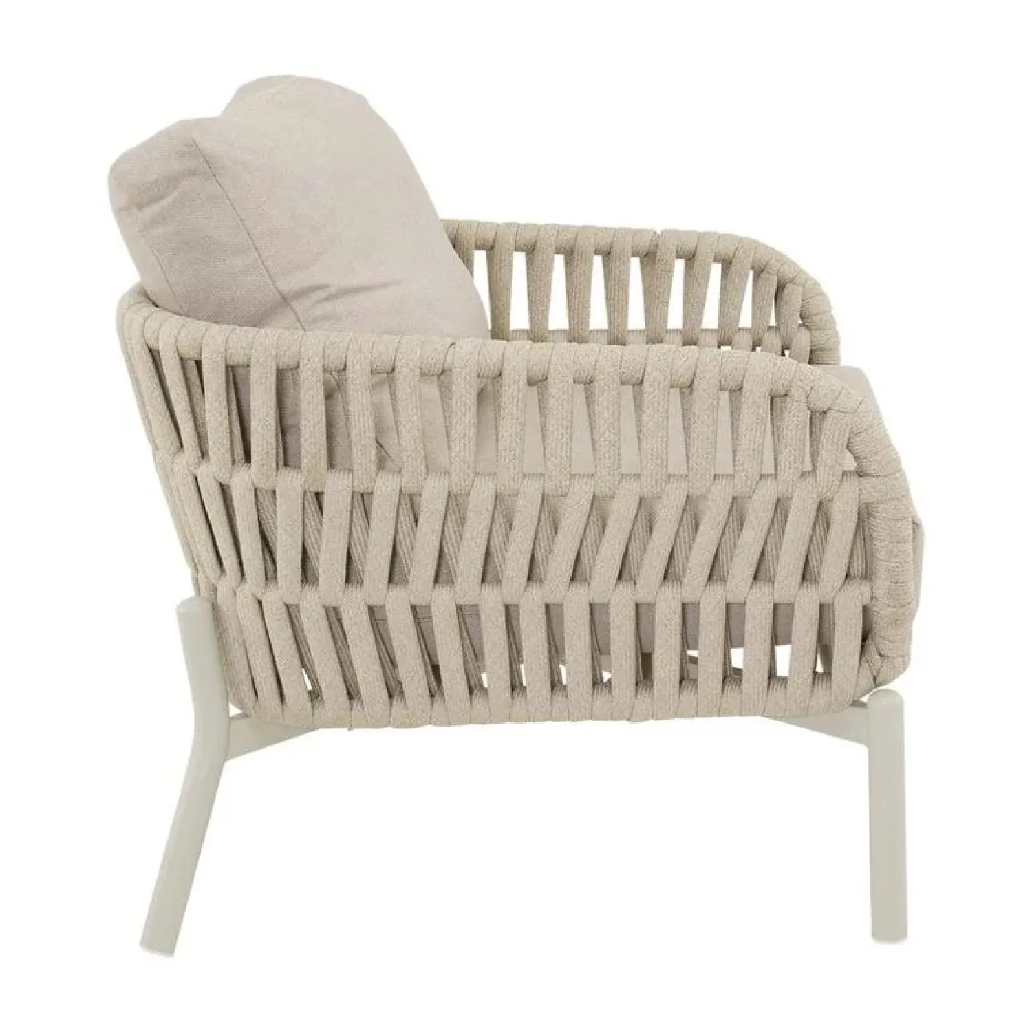 Lesli Living Tuinstoelen|Burgos Loungestoel beige