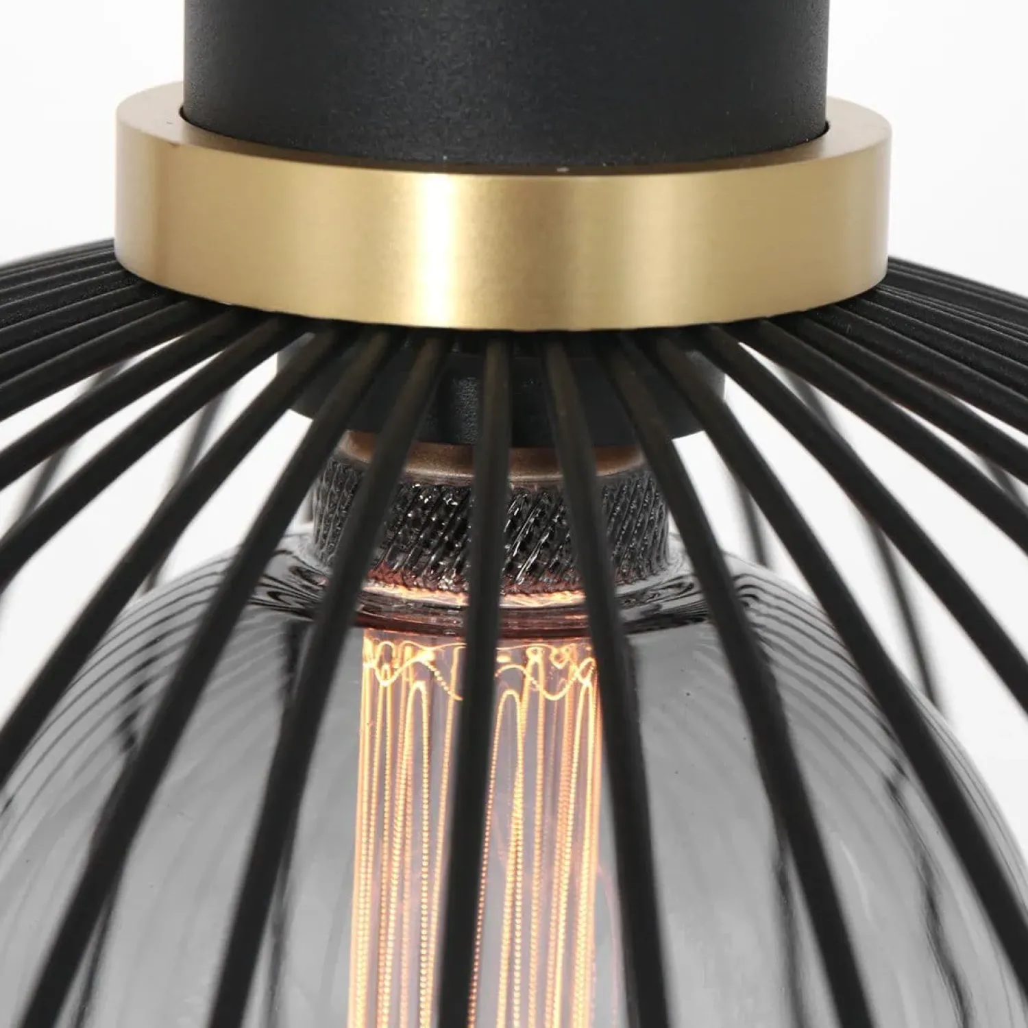 Steinmex Hanglampen|Caesar Hanglamp 1-lichts 45cm gold ring