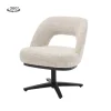 Tower living Eetkamerstoelen|Caldes Eetkamerfauteuil Gebroken wit