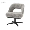 Tower living Eetkamerstoelen|Caldes Eetkamerfauteuil Wit-Grijs