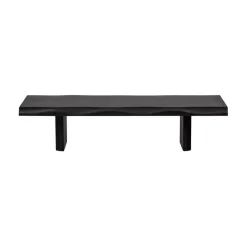 WOOOD Salontafels|Cali Salontafel mangohout zwart 120cm